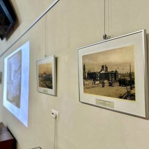 Открытие выставки «Здесь была война...»