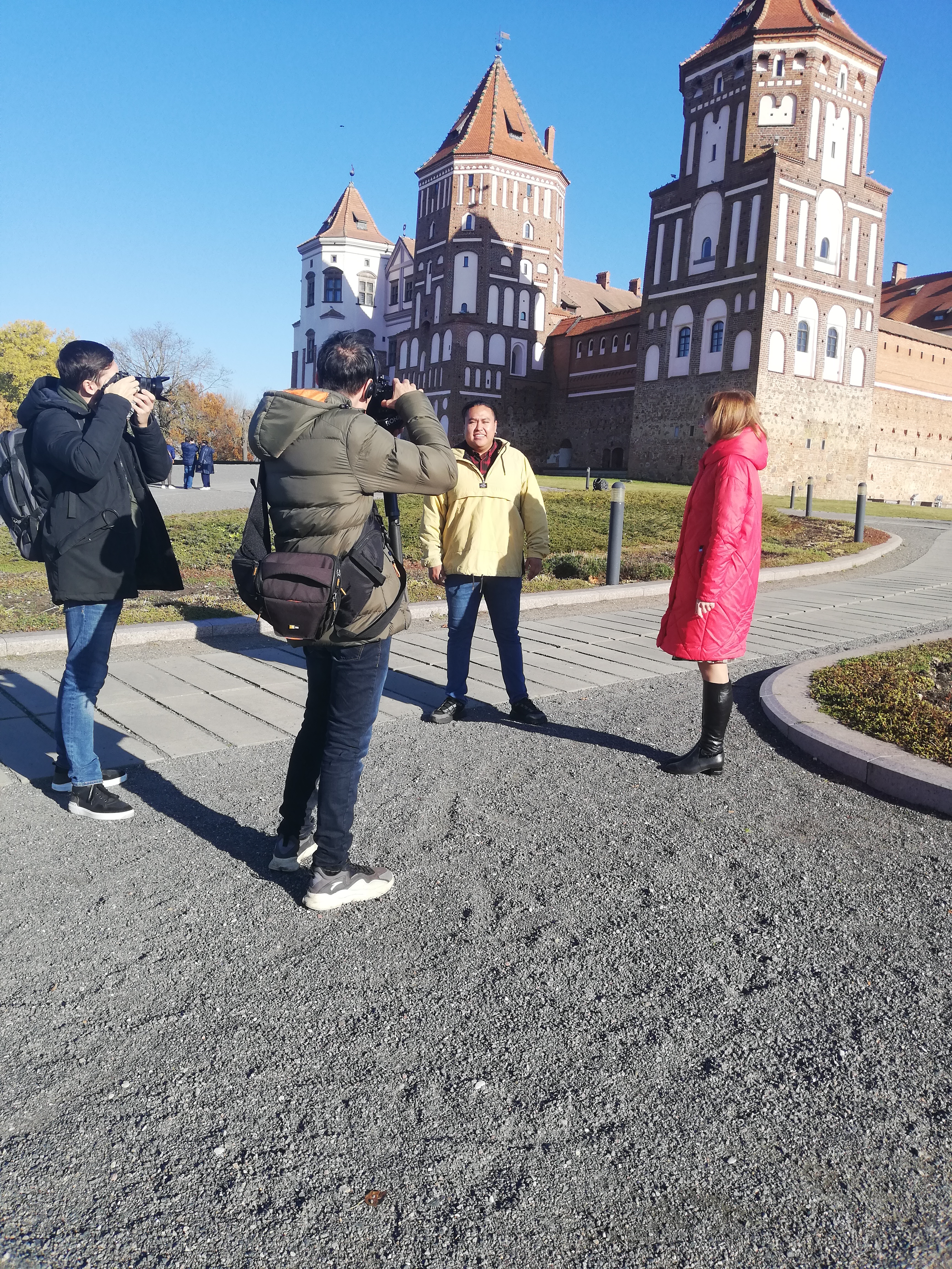 Съемки тревел-шоу