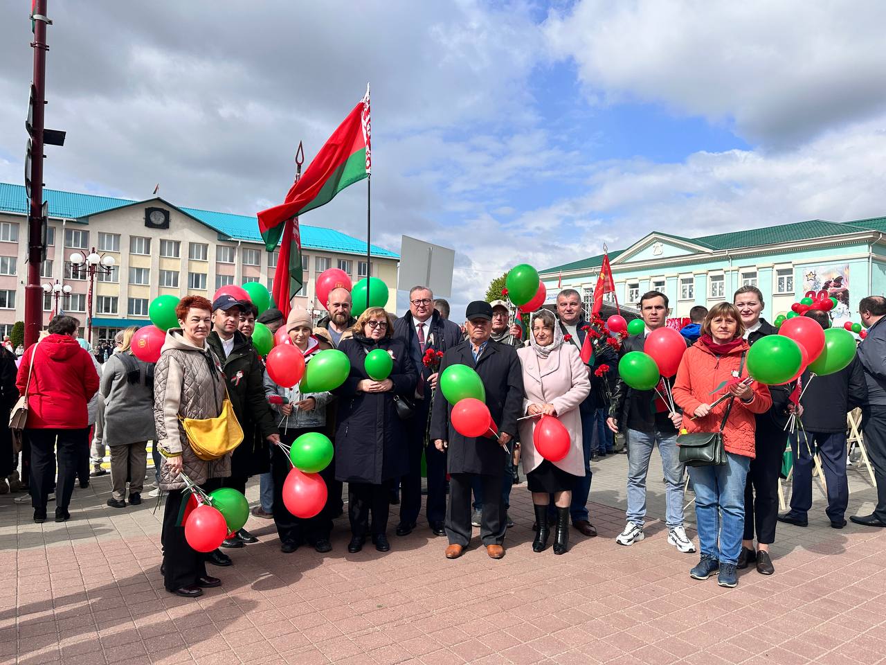 Участие в торжественном мероприятии, посвященному Великой Победе
